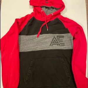 American Eagle hoodie men’s small red and black